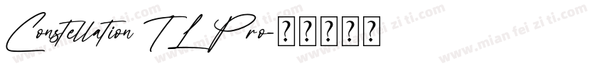 Constellation TL Pro字体转换
